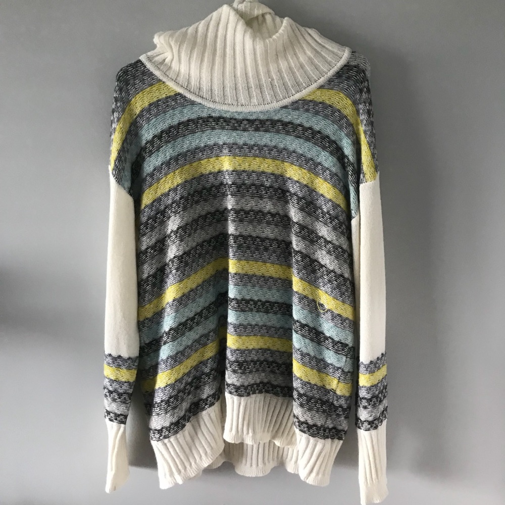 Striped Turtleneck